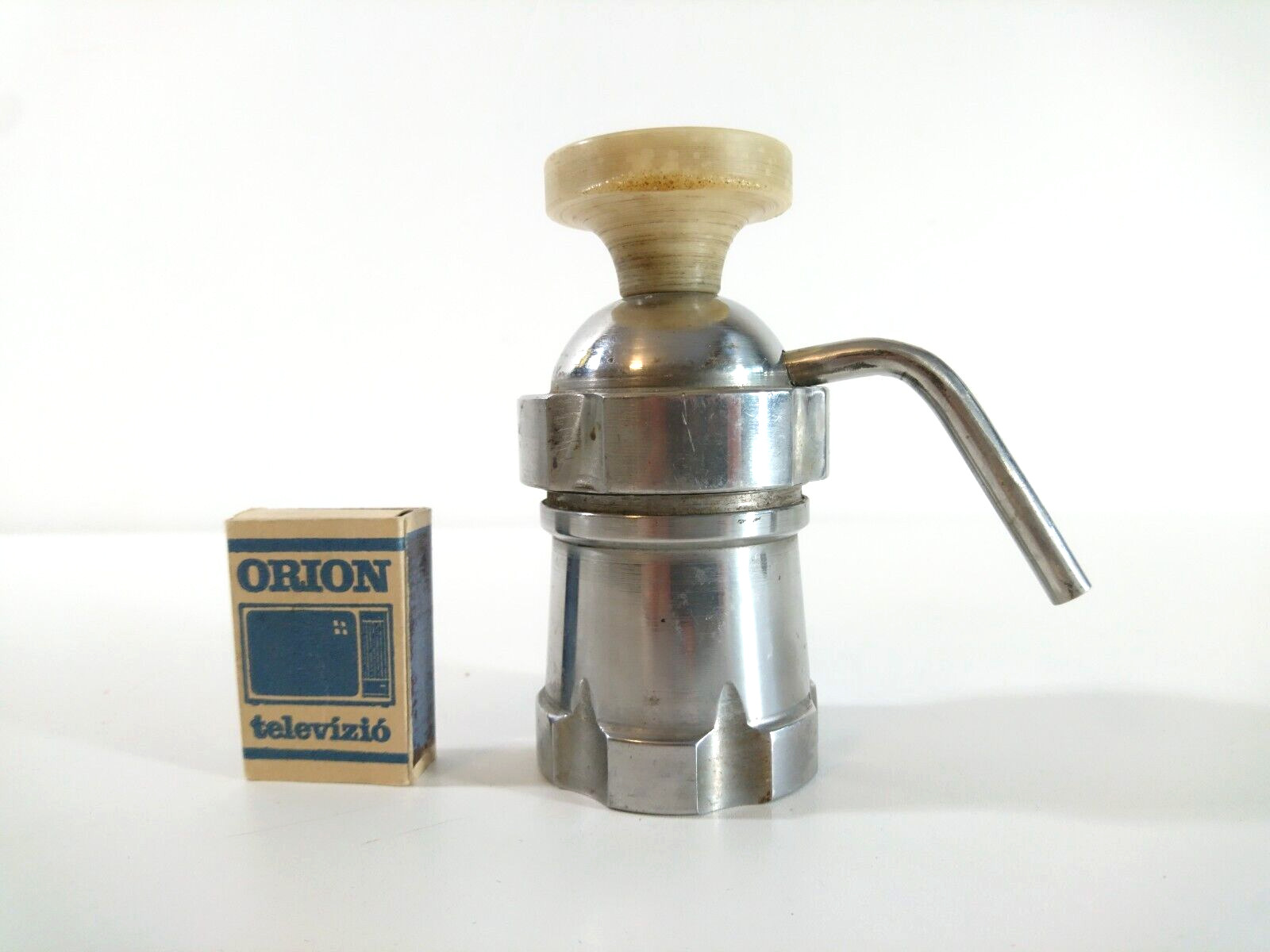 Vintage Mini Espresso Coffee Maker, Stovetop, 2 cups, 1960s Hungary
