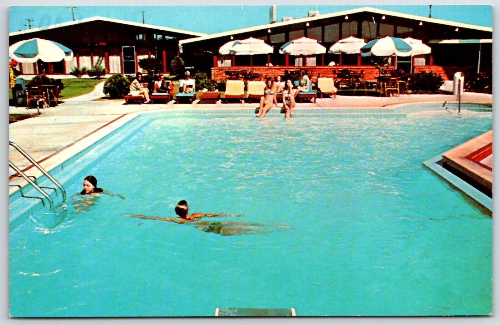 Vintage Postcard - Coronado Motor Hotel - Fort Walton Beach Florida - FL