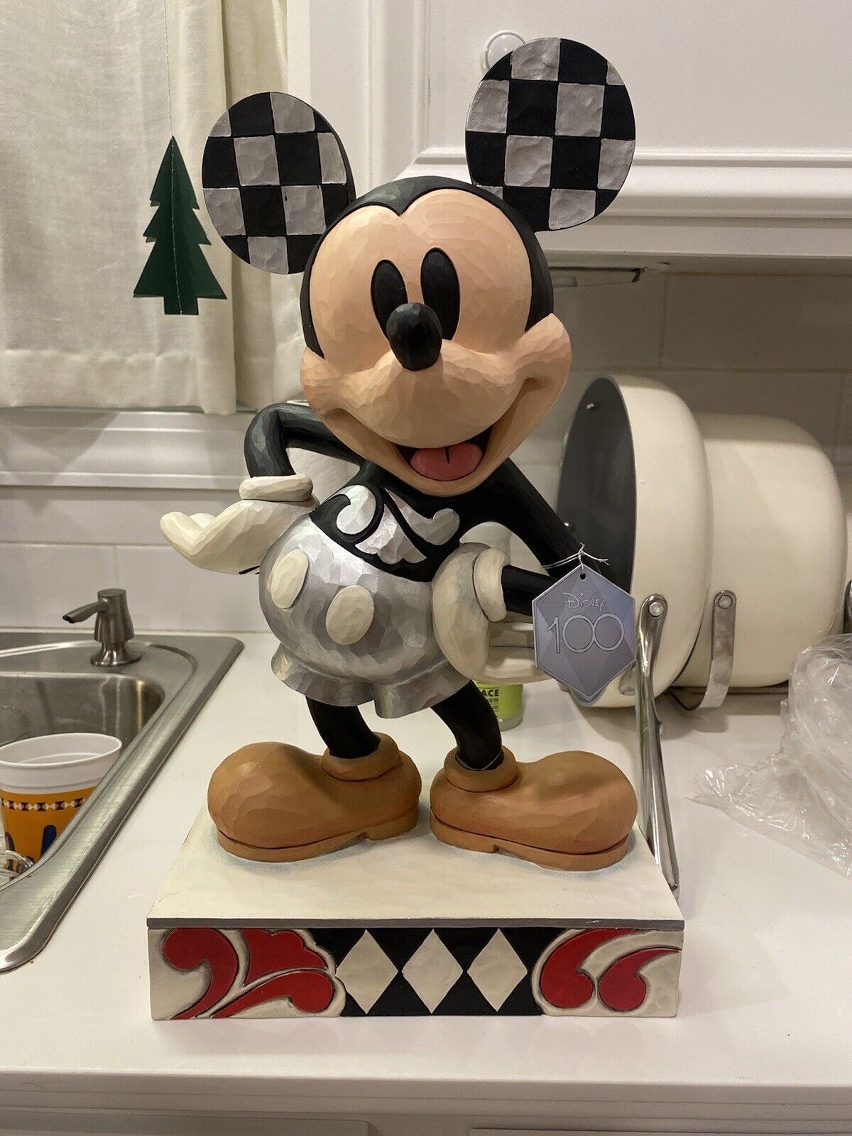 Jim Shore - Disney Traditions D100 Big Mickey - 100 Years of Magic #6013199 NEW