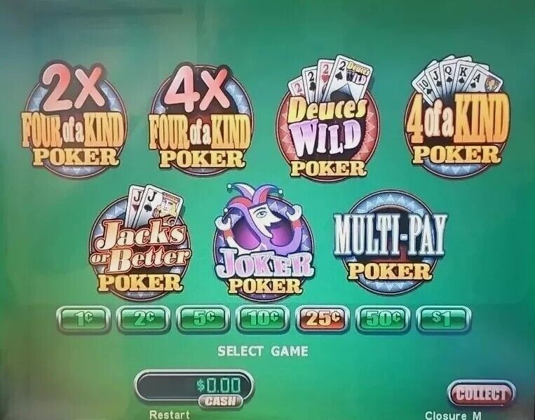 WMS BB1 SLOT MACHINE GAME & OS - MULTIPAY PLUS POKER MULTIGAME