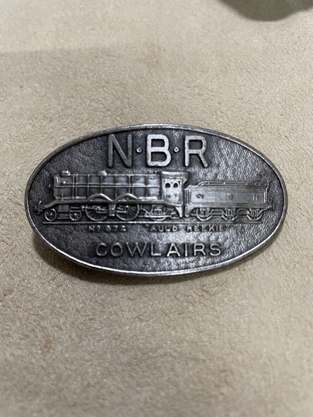 NBR North British Railway Cowlairs Train Nº 873 Auld Reekie BR Locomotive Pin