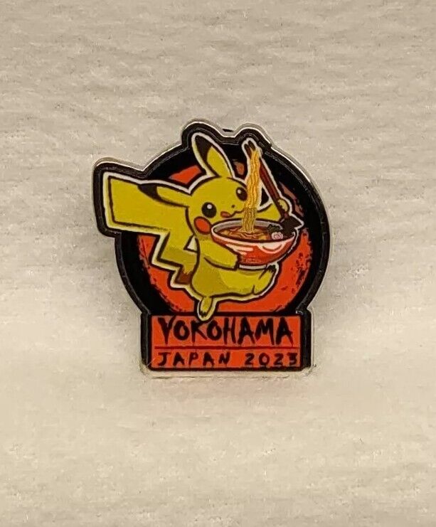 Pokemon WCS 2023 Yokohama Pikachu Collector\'s Pin (Please Read Description)