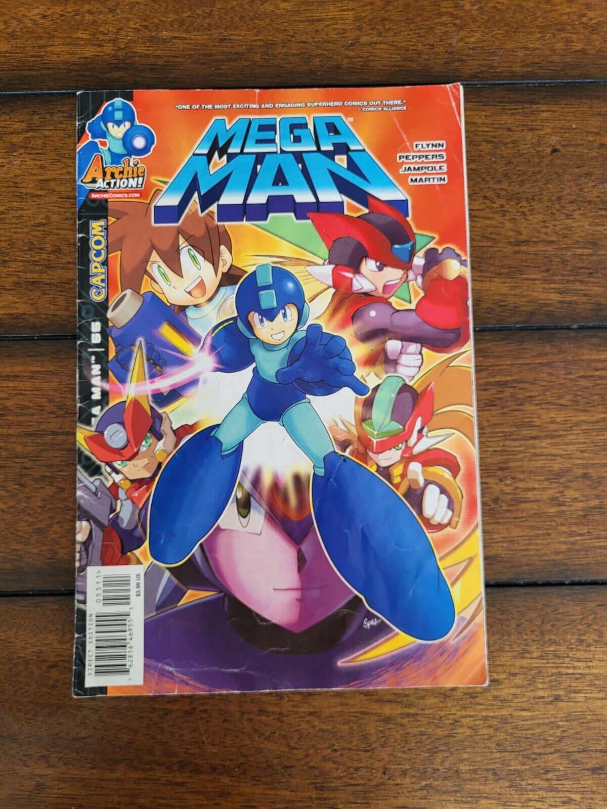 Mega Man #55 (2016)  Cover A Final Issue Archie Comics Low Print Run Htf