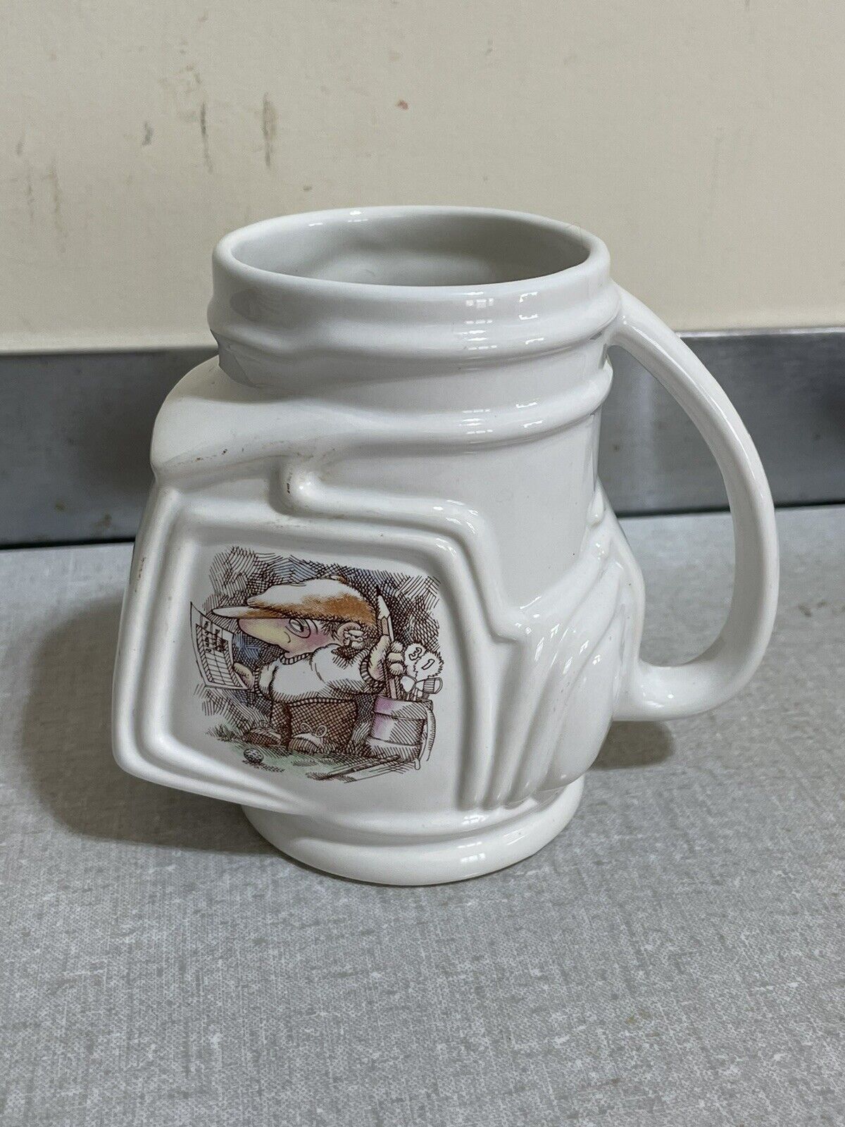 Vintage 1991 Golf Bag Coffee Cup By Golf Gifts Made In Taiwan EUC