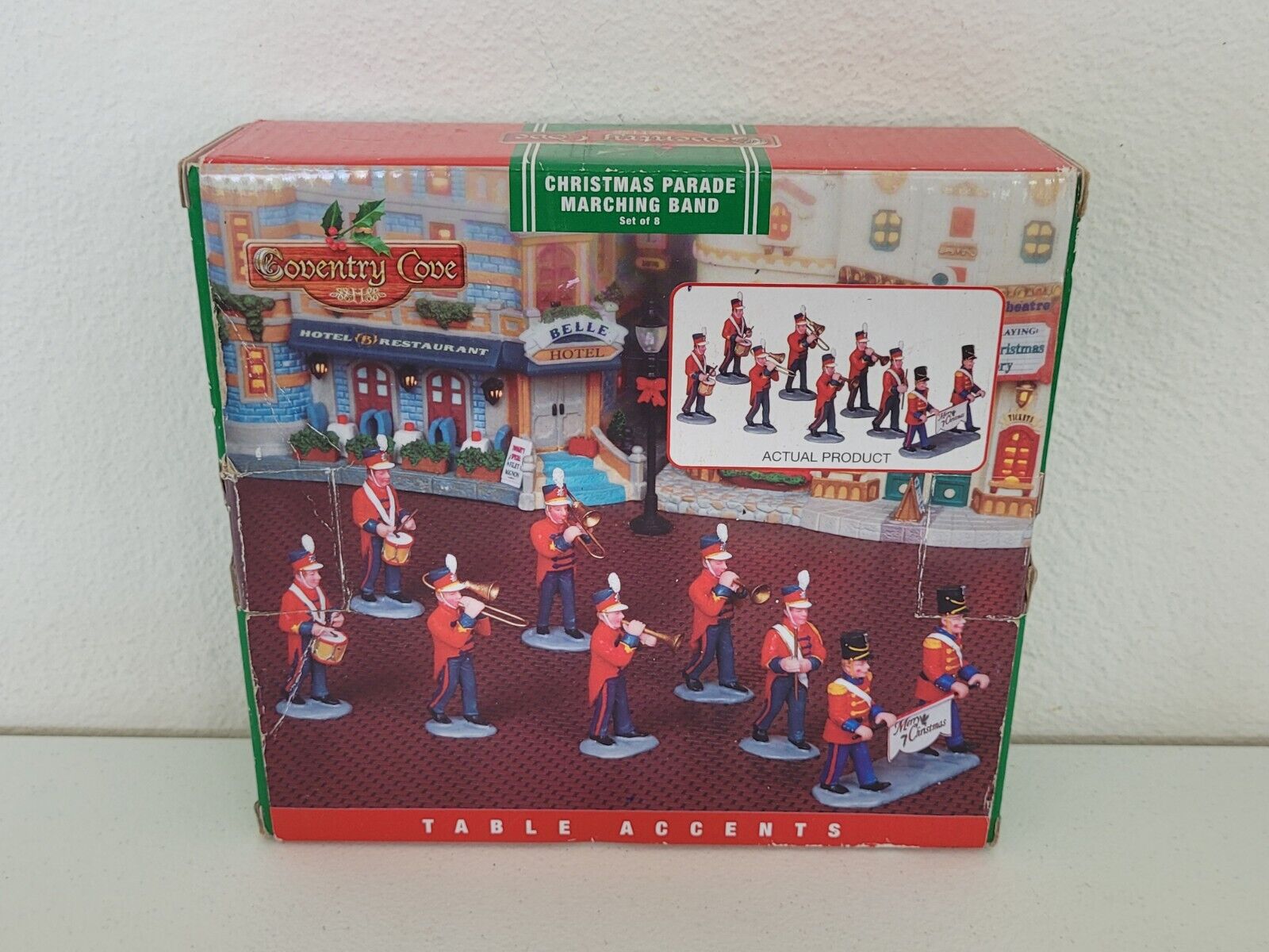 2009 Lemax Coventry Cove Christmas Parade Marching Band Set Of 8 Retired 93766