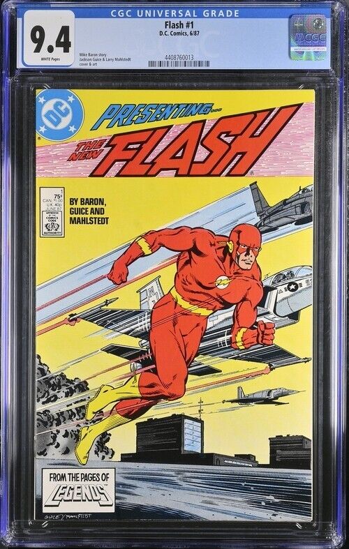 1987 DC Comics #1 The New Flash CGC 9.4