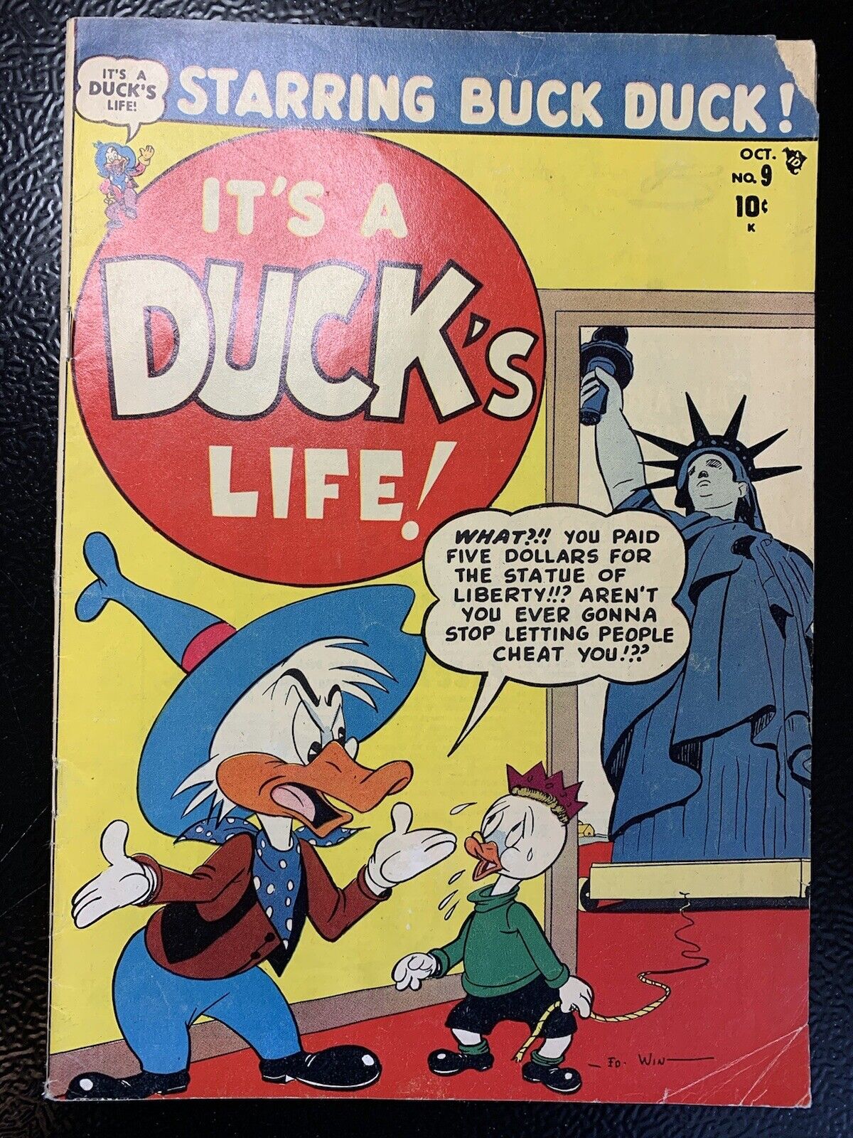 It’s A Ducks Life #9 1951 HTF Golden Age Marvel/Atlas