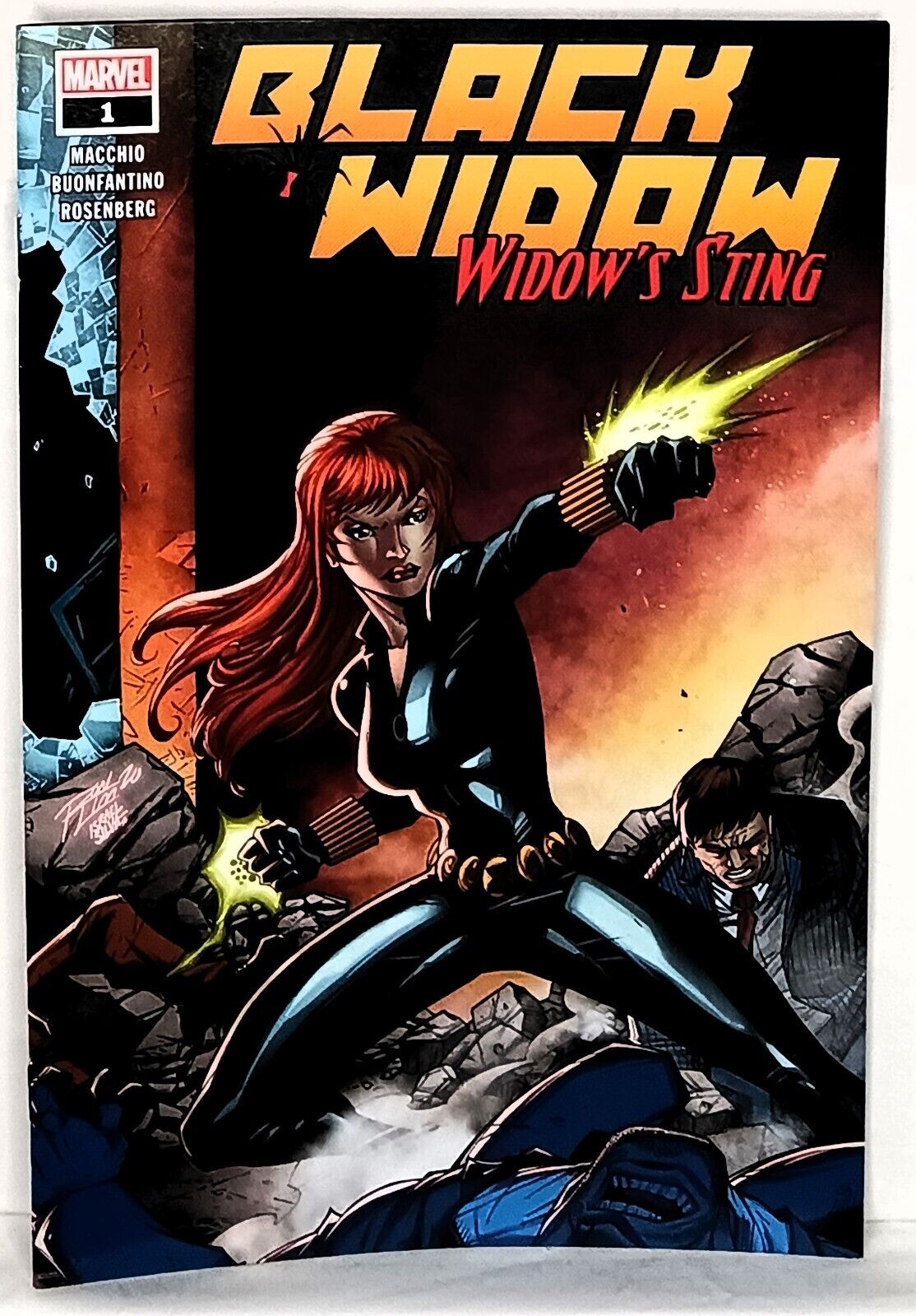 BLACK WIDOW Widow\'s Sting #1 Ron Lim Wal-Mart Exclusive Variant Cover MCU