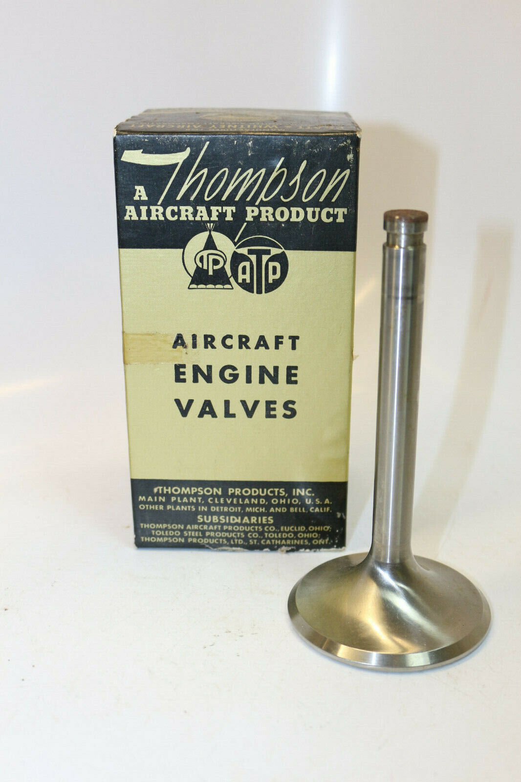 NOS Vintage Thompson Aircraft Product Aircraft Engine Valve PWA No. 32331