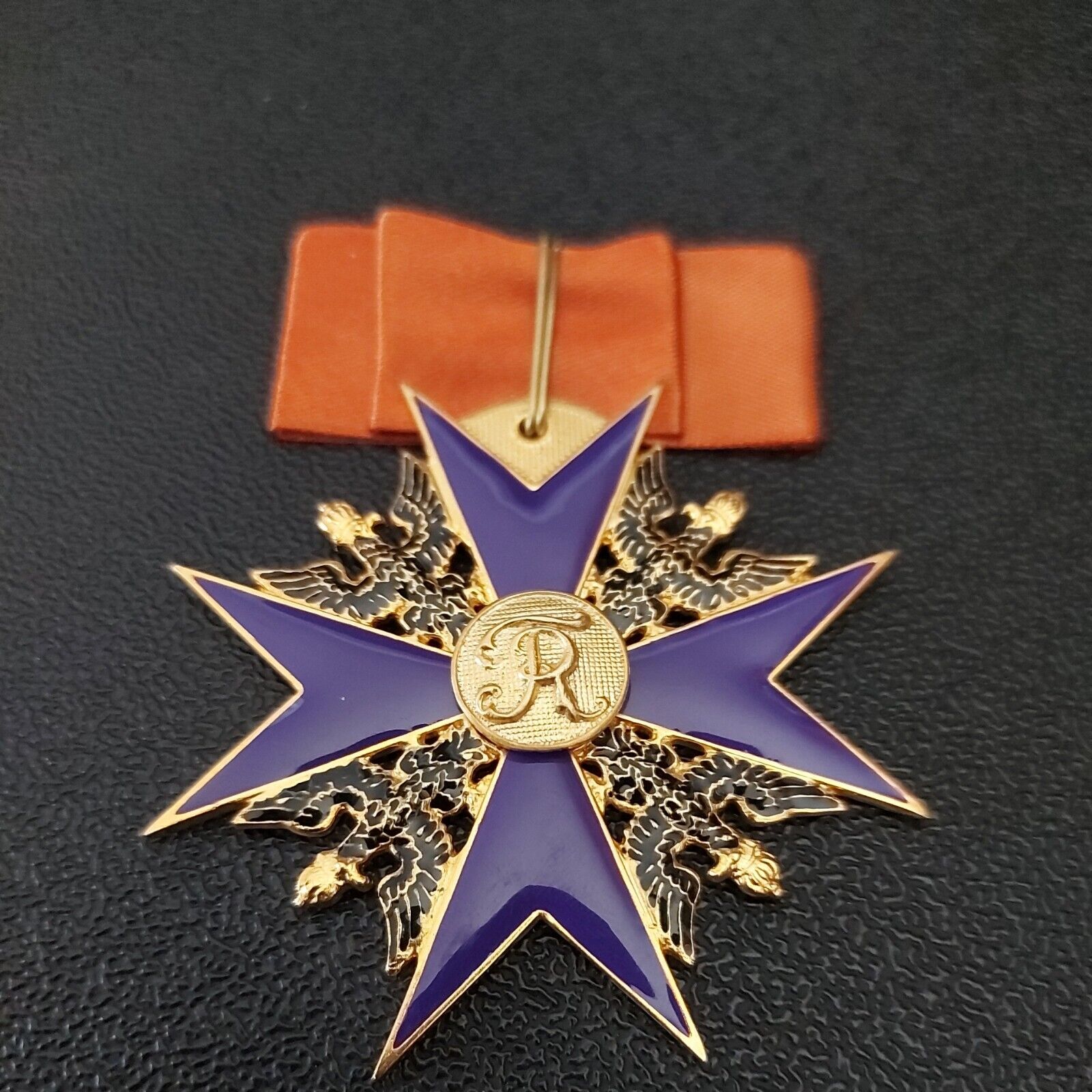 Prussian Badge Cross Order  Of The Black Eagle/1701-1918/REPLICA#