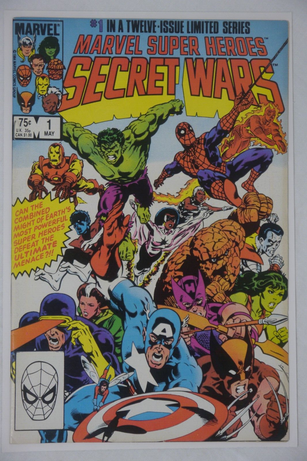 Marvel Super Heroes Secret Wars #1 Direct Edition Marvel 1984