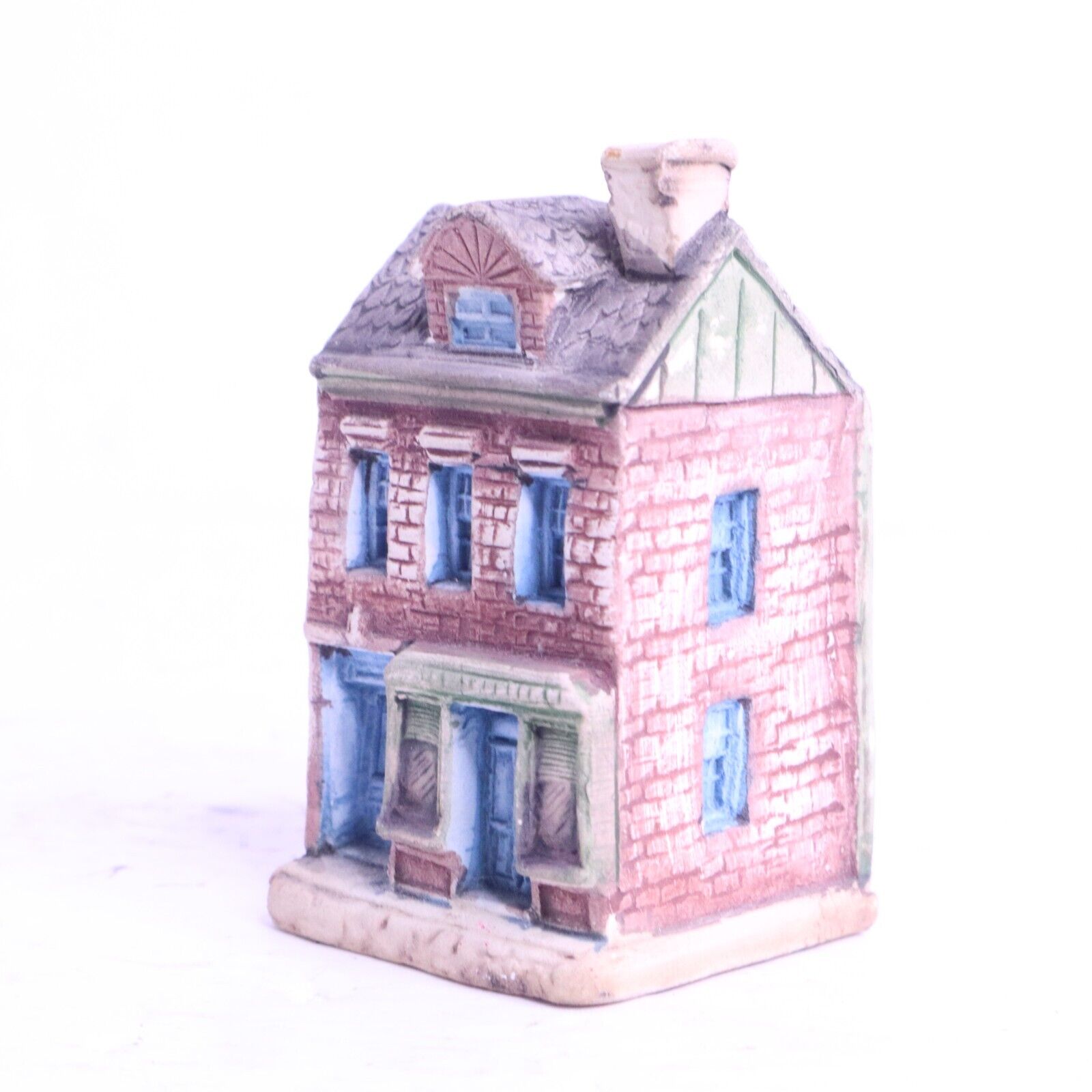 Vintage Handmade Miniature Resin House figurine NEW YORK CITY 1.5\