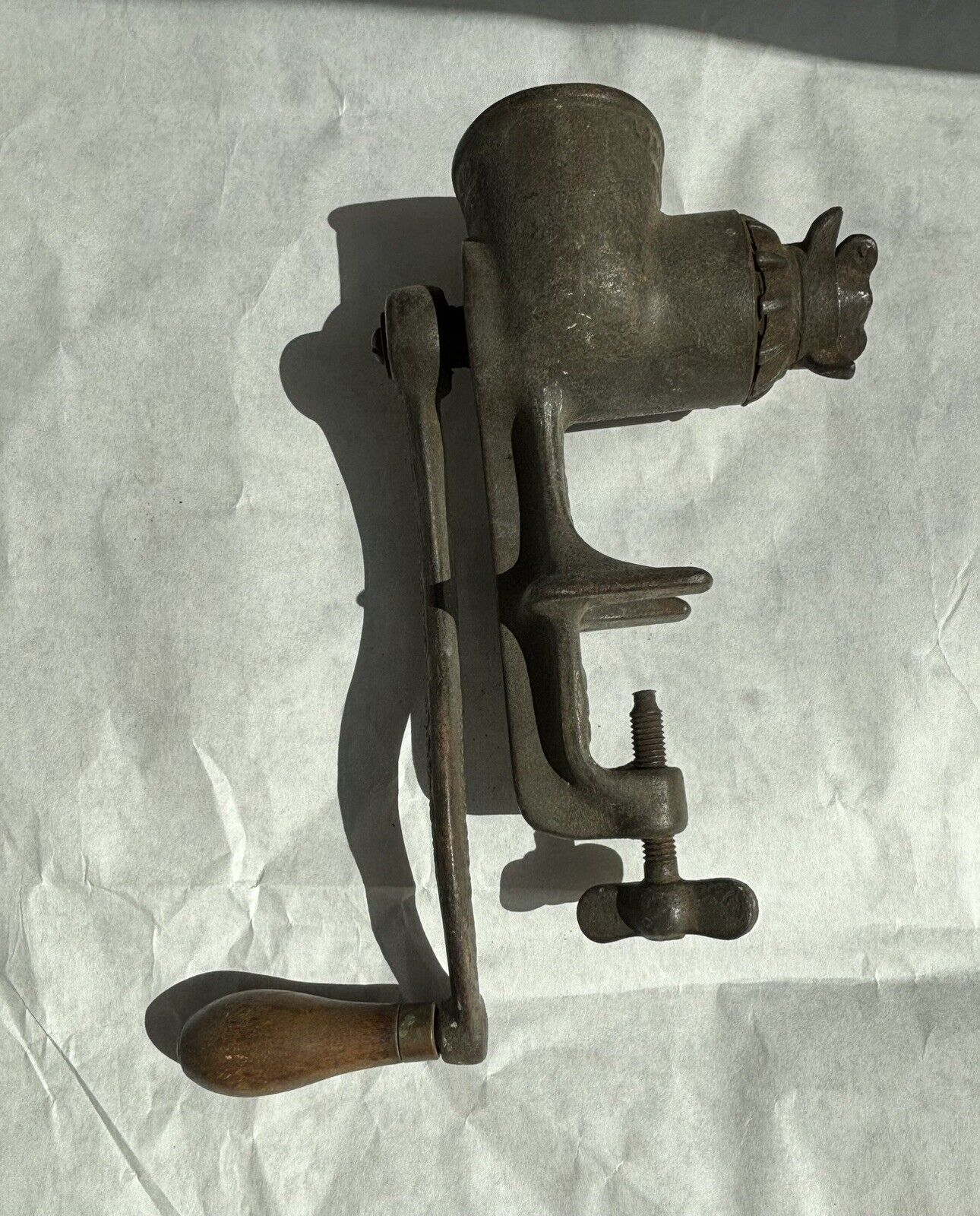 antique universal meat grinder