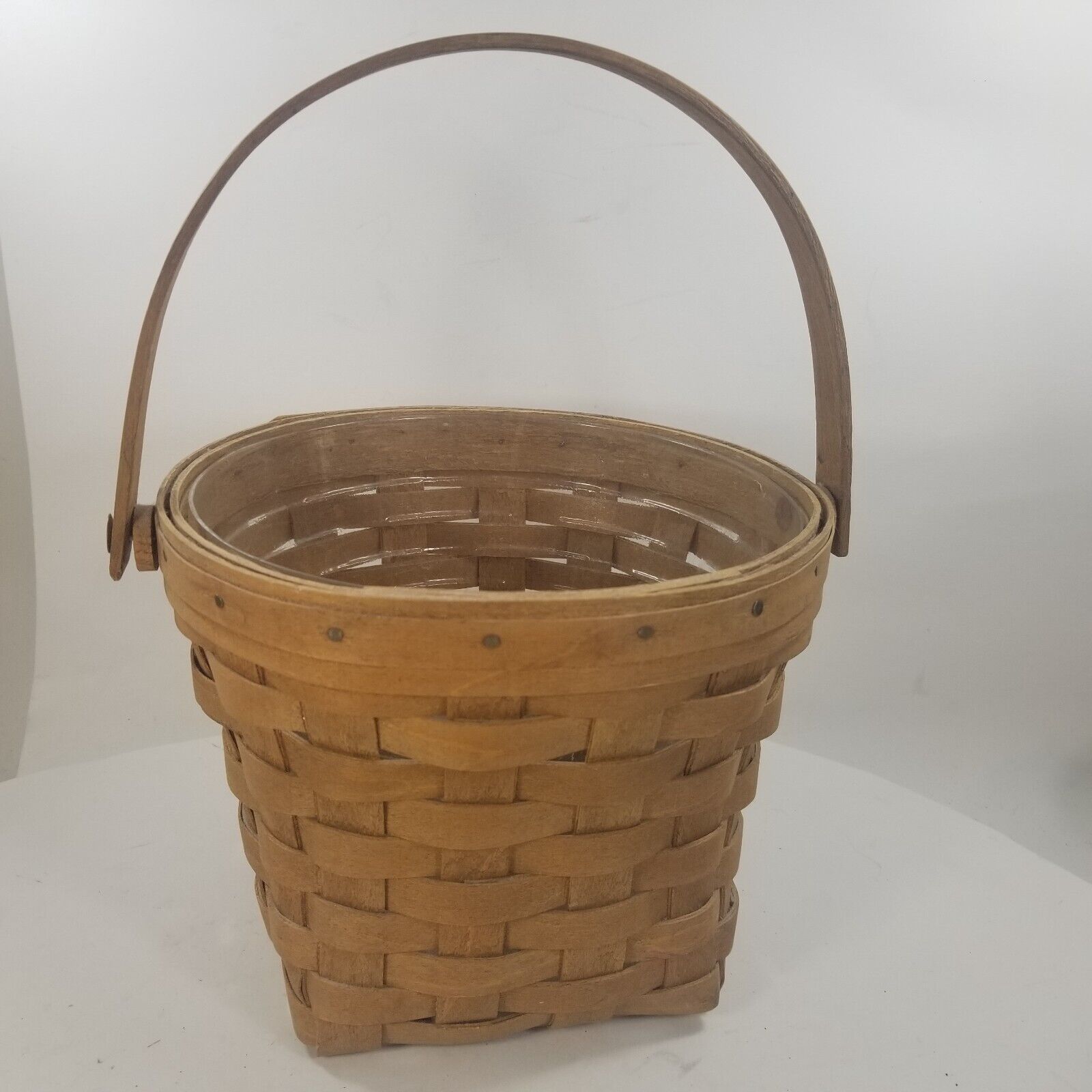 Longaberger Basket Swing Handle 1987 Vintage