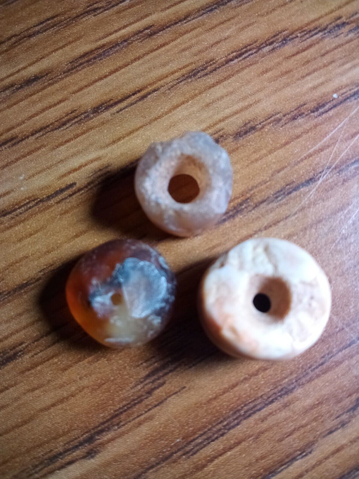 ANCIENT NEOLITHIC BEADS (3)