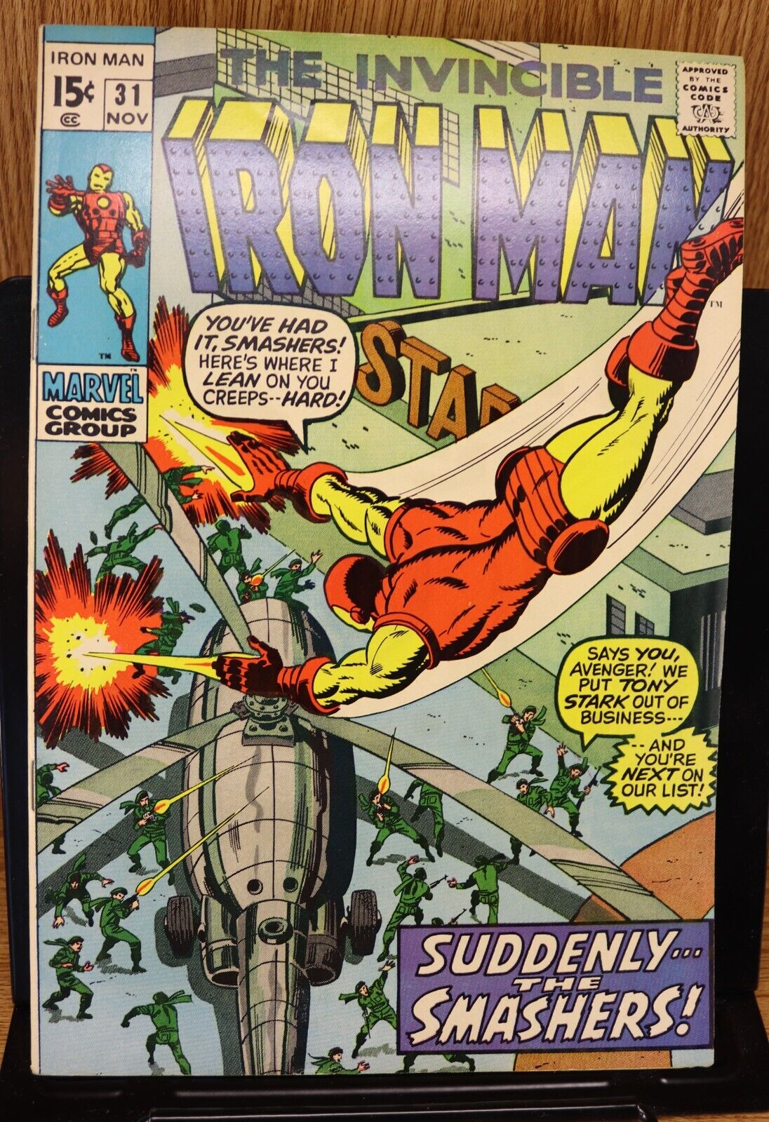 The Invincible Iron Man #31 (1970) FN/VF 7.0
