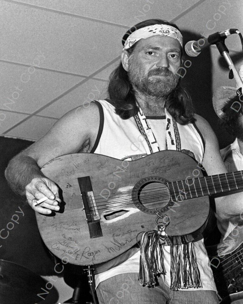 8x10 Willie Nelson PHOTO photograph picture print young country western singer