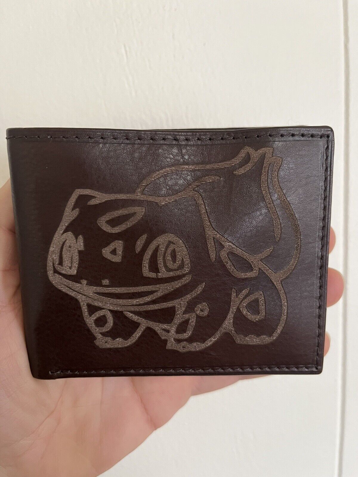Pokemon Bulbasaur Wallet - Hand Crafted Genuine Leather