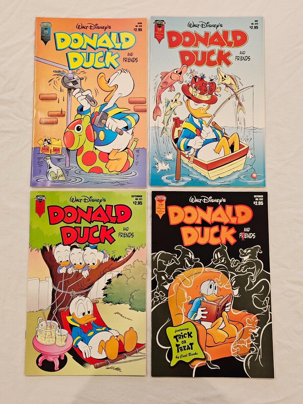 Walt Disney\'s Donald Duck #326 329 331 332 (Gemstone Comics 2005)