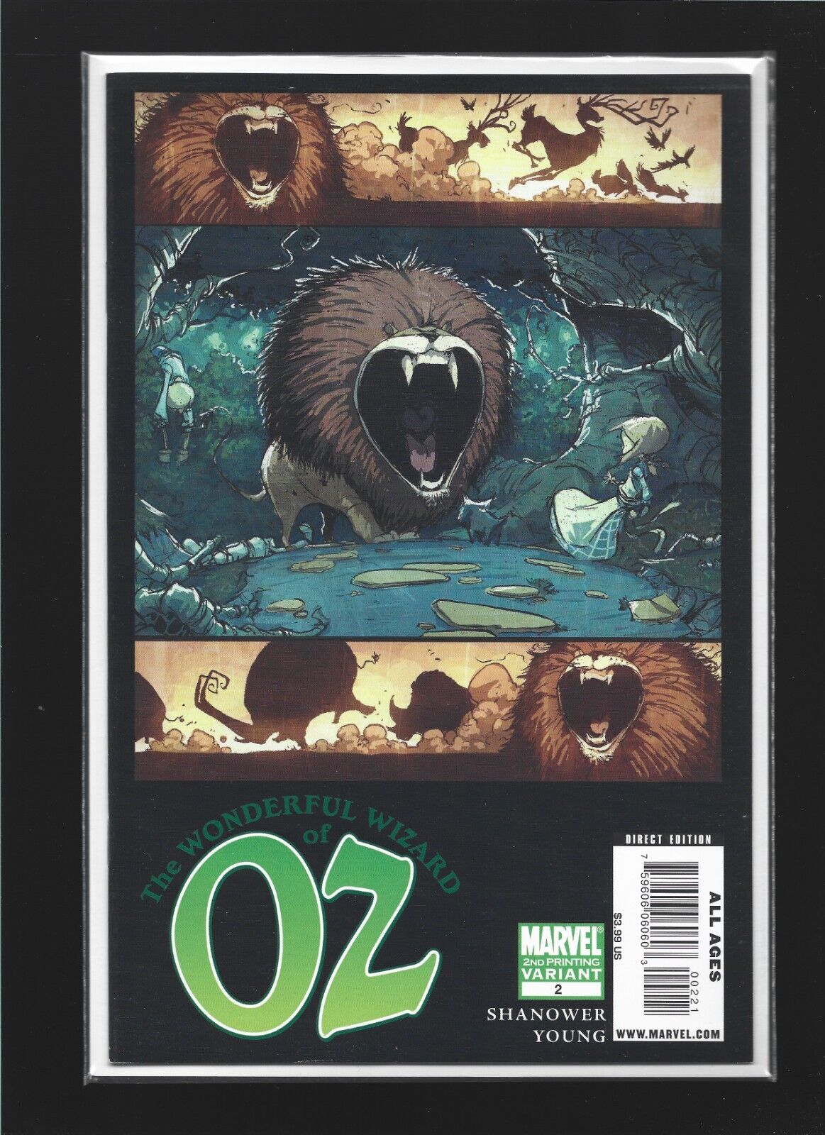 The Wonderful Wizard of Oz #2 Second Print Variant / Skottie Young