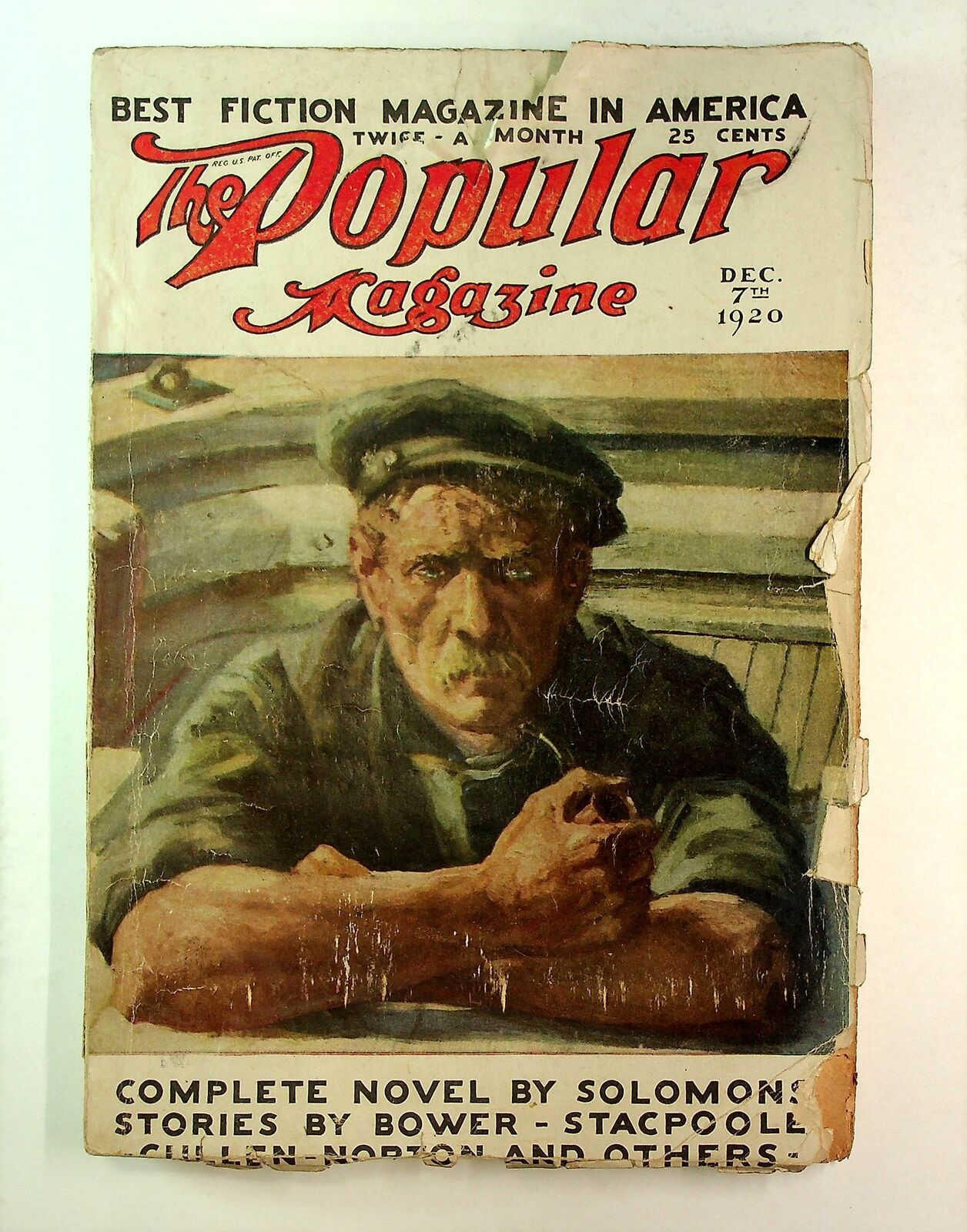 Popular Magazine Pulp Dec 7 1920 Vol. 58 #4 GD- 1.8