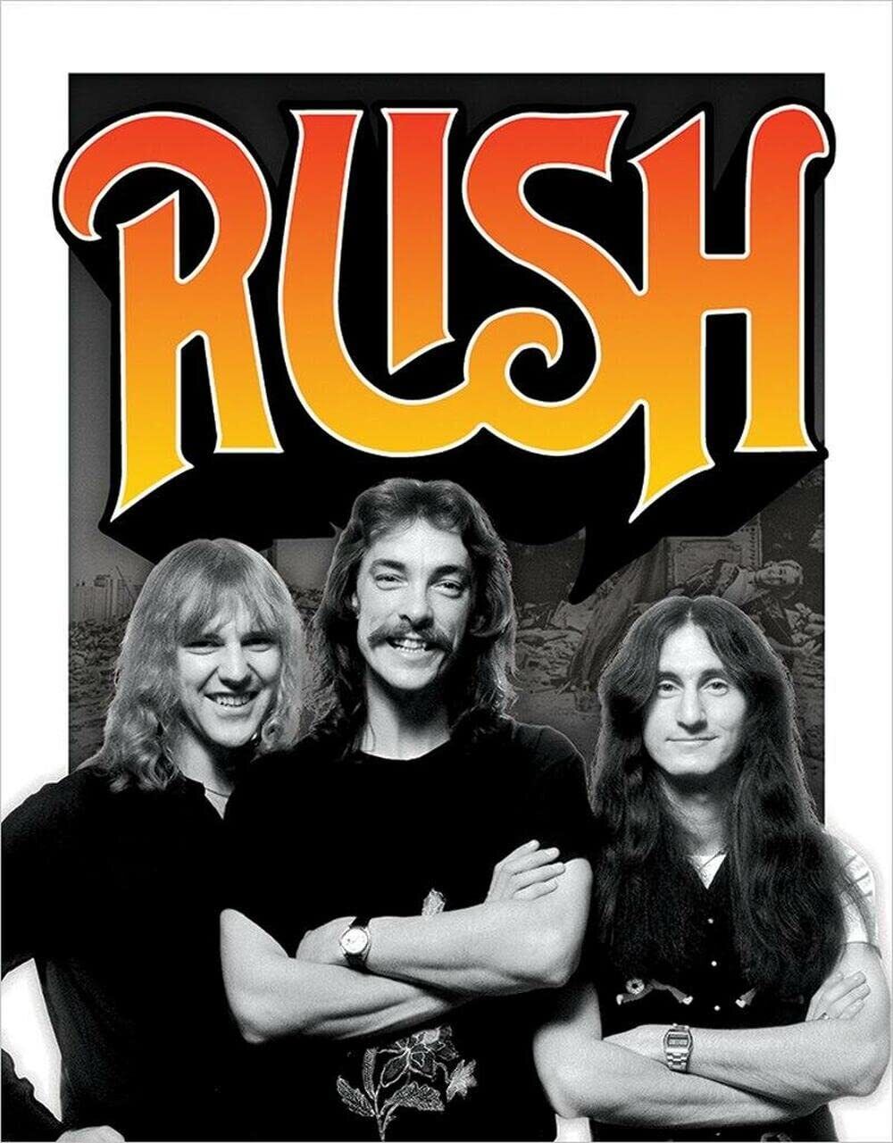 New Tin Signs Rush Band 2365