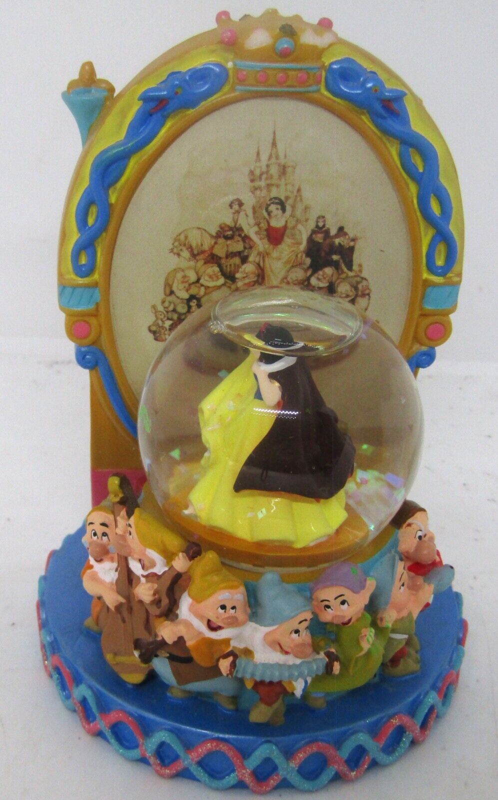 Disney Authentic Disney Theme Parks Original Snow White and the 7 Dwarfs Snow Gl