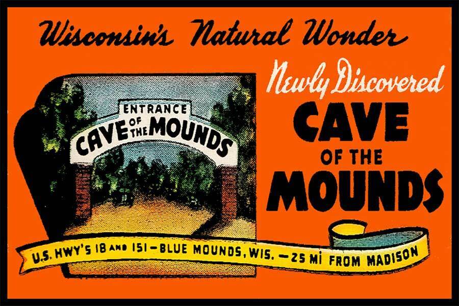 Cave Of The Mounds Blue Mounds Wisconsin Fridge Magnet