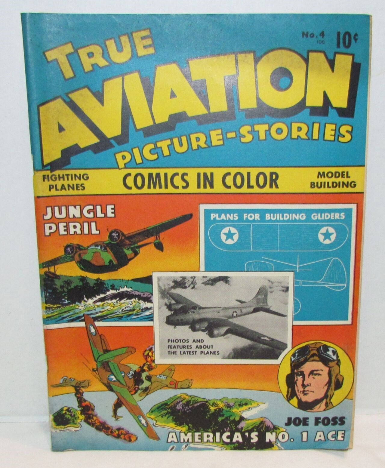 True Aviation Picture Stories #4 1943 Parents\' Institute Press 