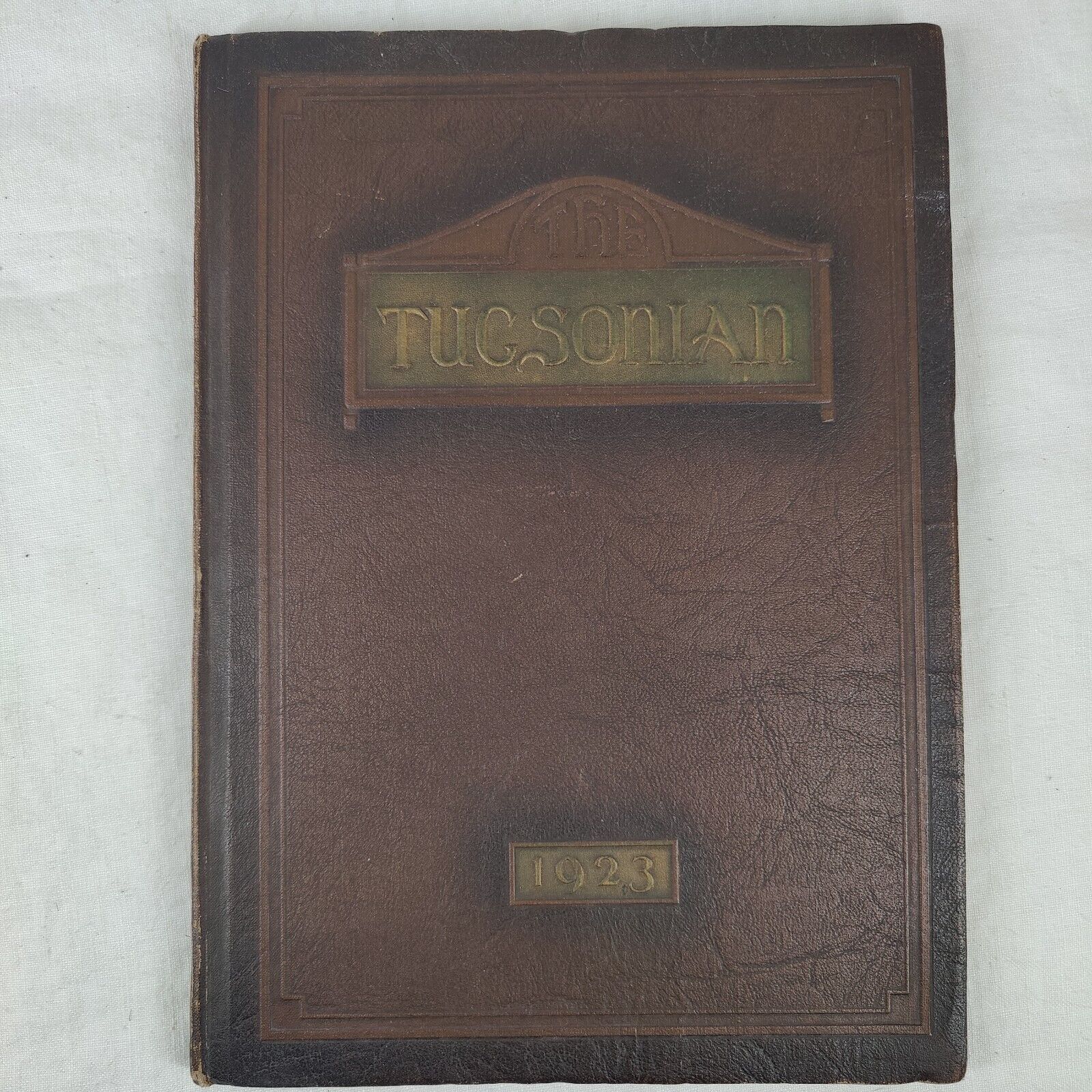 RARE 1923 TUCSON HIGHSCHOOL ARIZONA YEARBOOK ANTIQUE VINTAGE HISTORY ACME PRINT