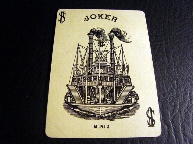 Circa 1890s Russell & Morgan Steamboat Brand Steamship Joker