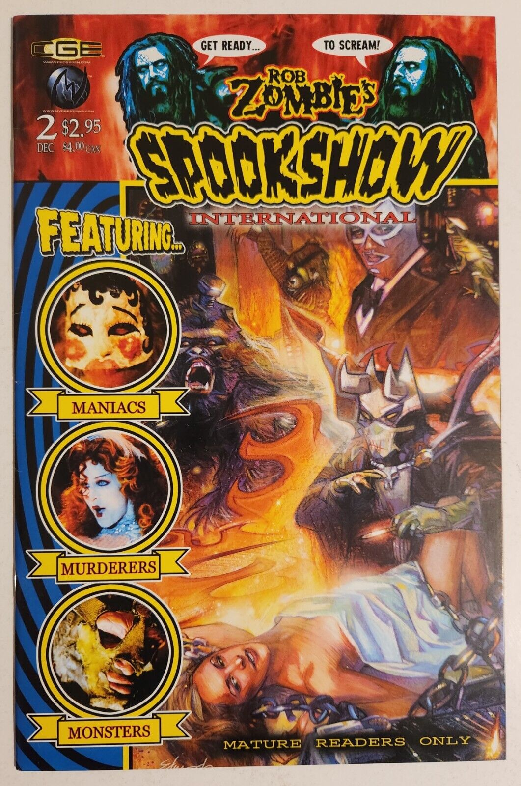 Rob Zombie\'s Spookshow International #2 (2003, MVCreations) FN/VF