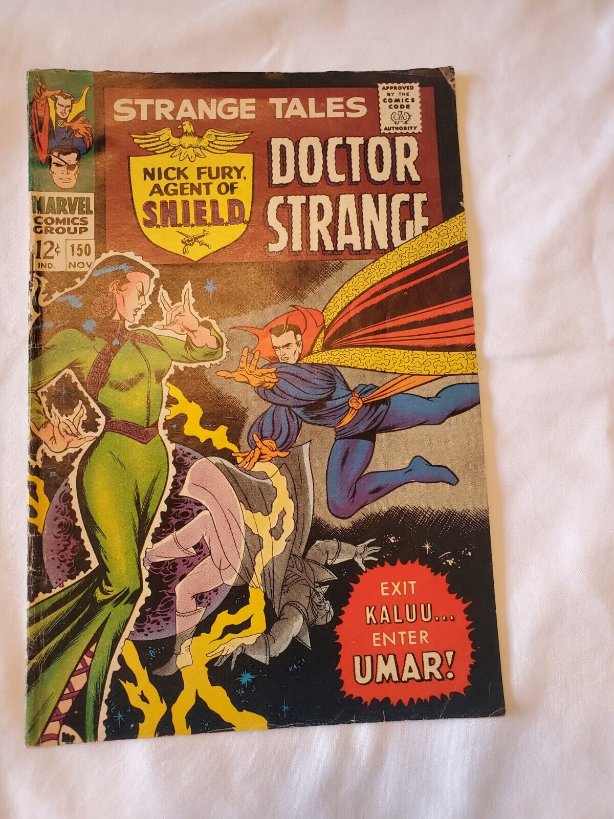 Strange Tales #150 Nov 1966 1st John Buscema At Marvel We Combine Shipping