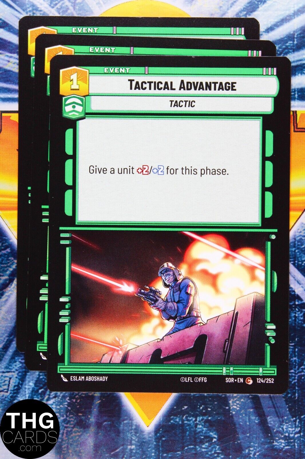 Tactical Advantage 124/252 Common Star Wars Unlimited Card Playset