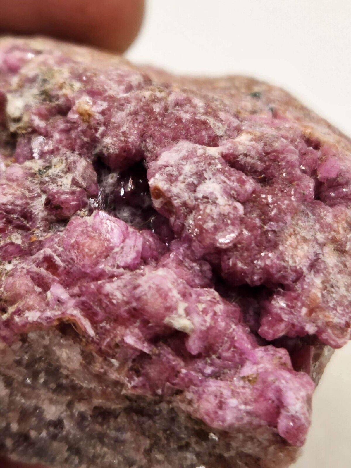 Rare Cobalto Calcite  Druzy Gorgeous  Crystal Mineral 88 grams