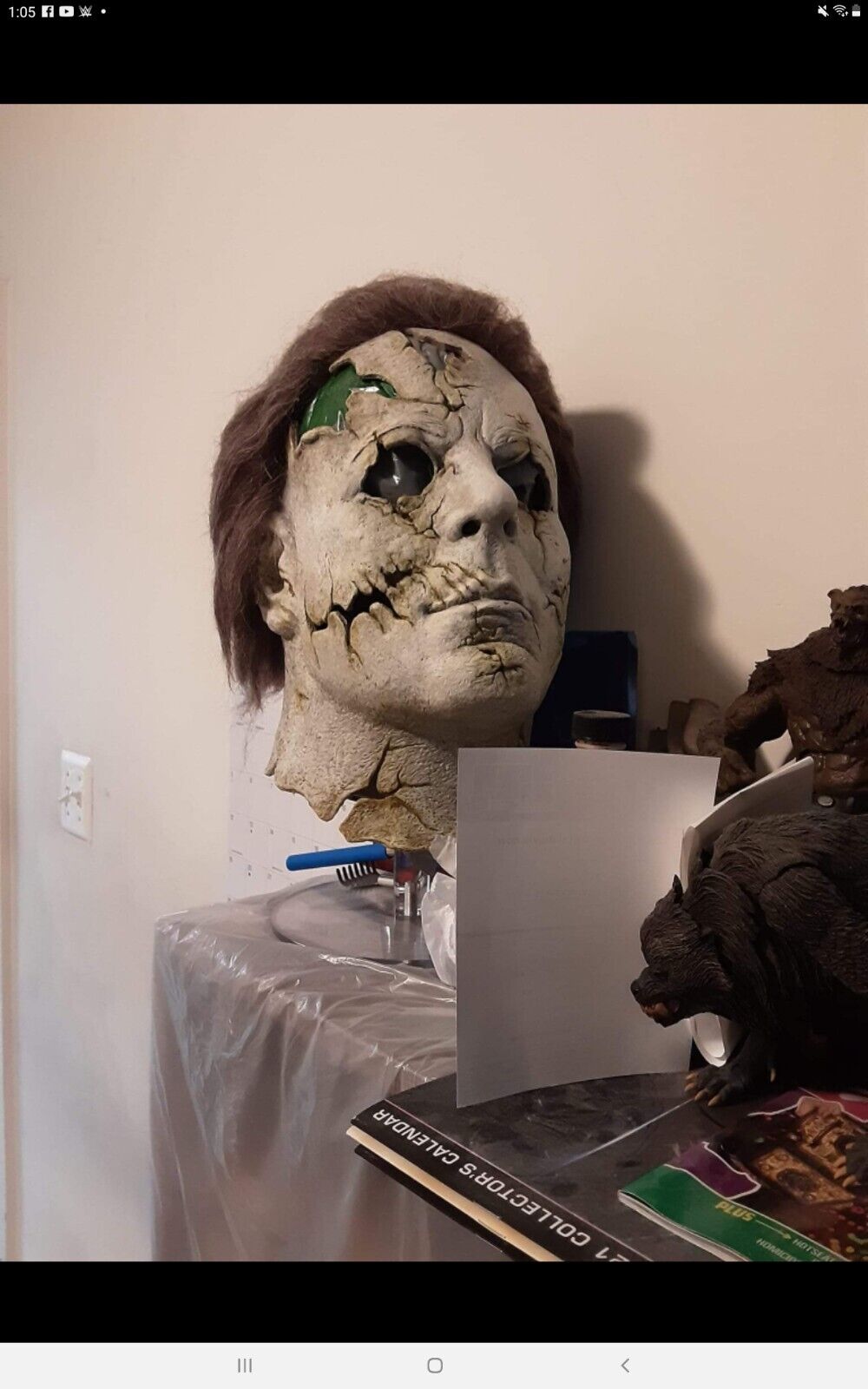Rob Zombie\'s RZ Halloween Michael Myers Custom Mask