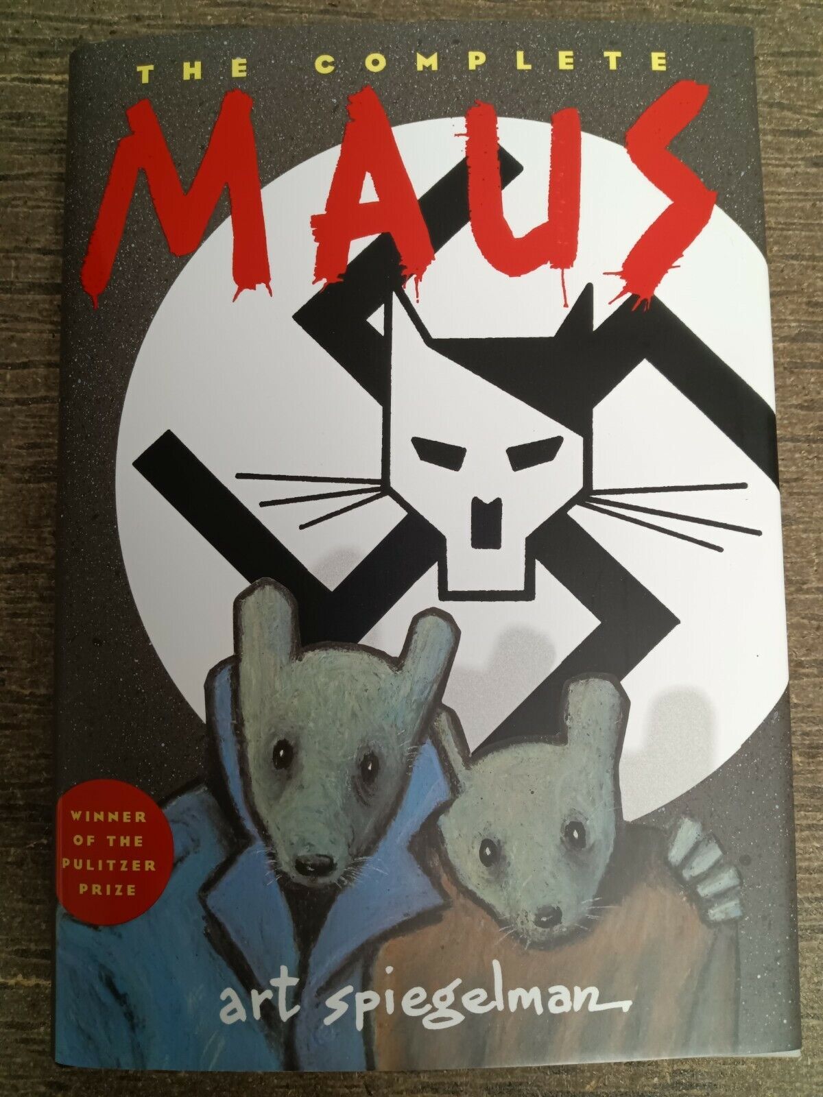 Complete MAUS HC Hardcover art spiegelman I and II single book Dust Jacket NM