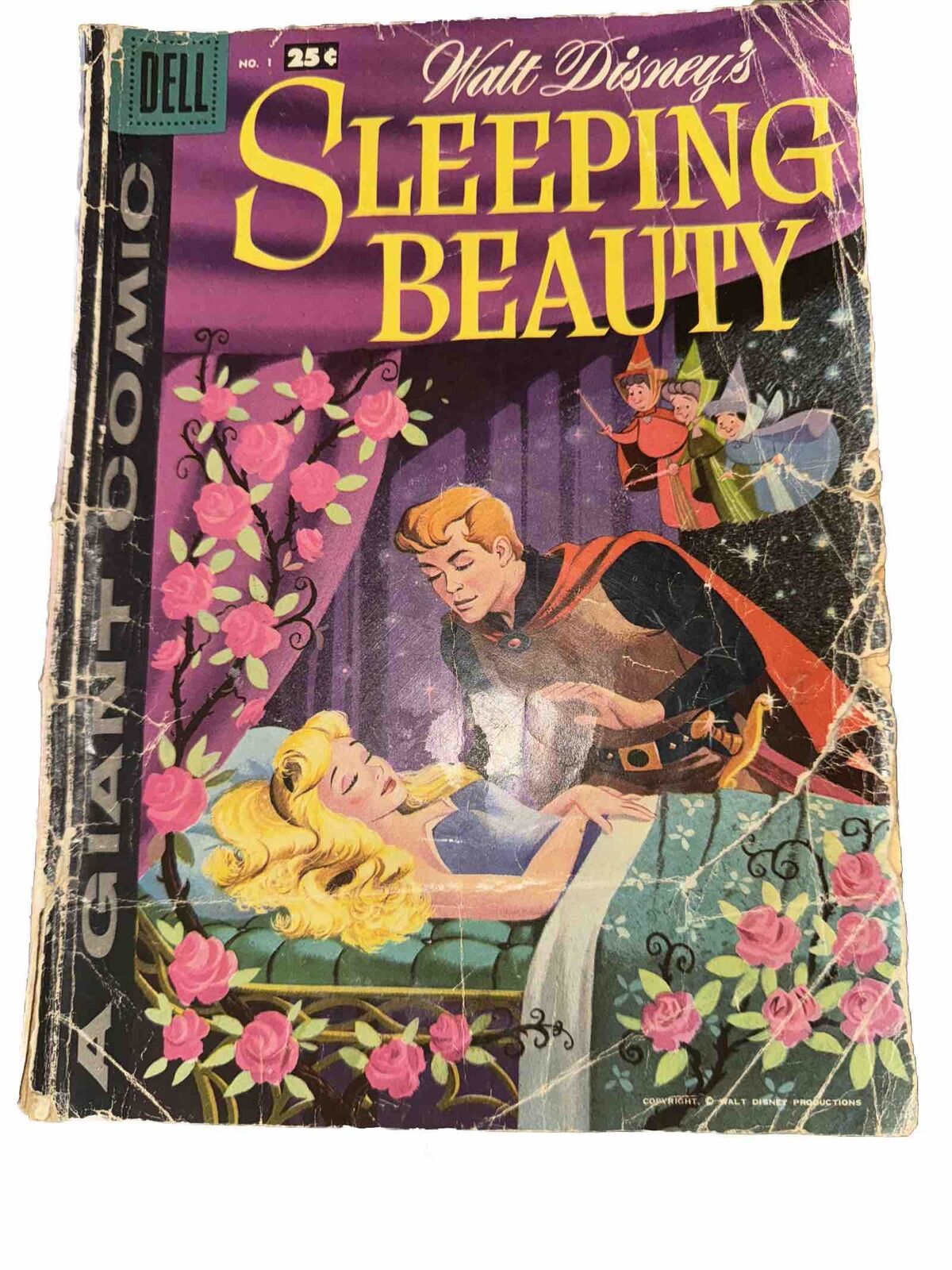 Walt Disney 1959 Sleeping Beauty #1 Edition By Dell Comics