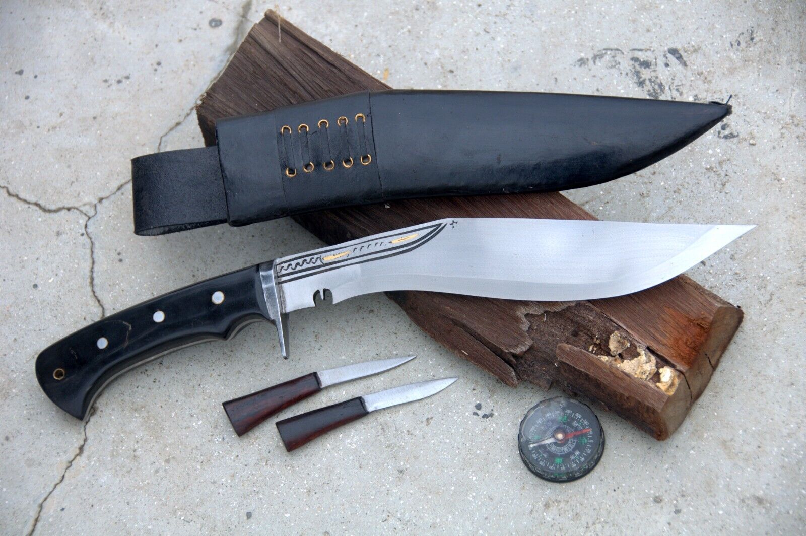 10 inches long Blade hunting kukri-khukuri-Forged-Camping,tactical knife,combat