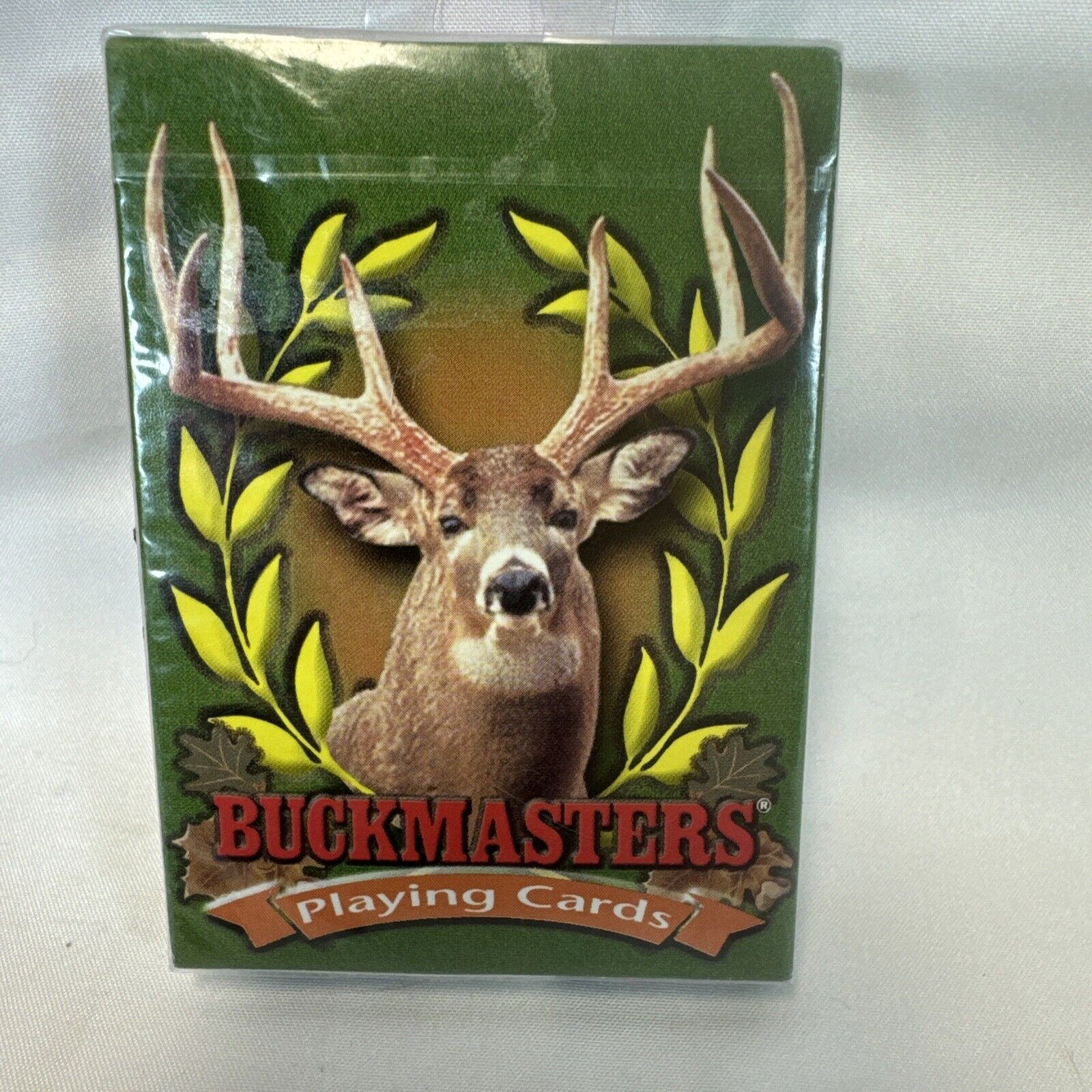 New Sealed BICYCLE BUCKMASTERS Playing Cards Pictures Of Bucks And Doe’s On Them