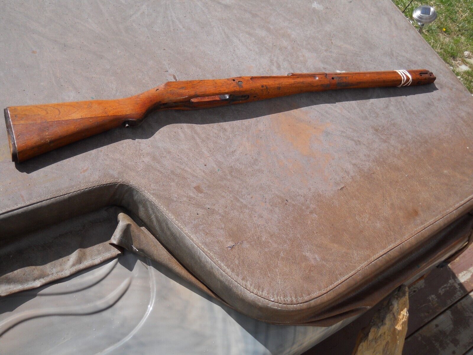WW2 japanese type 99 arisaka rifle 3 piece early war wood stock w handguard