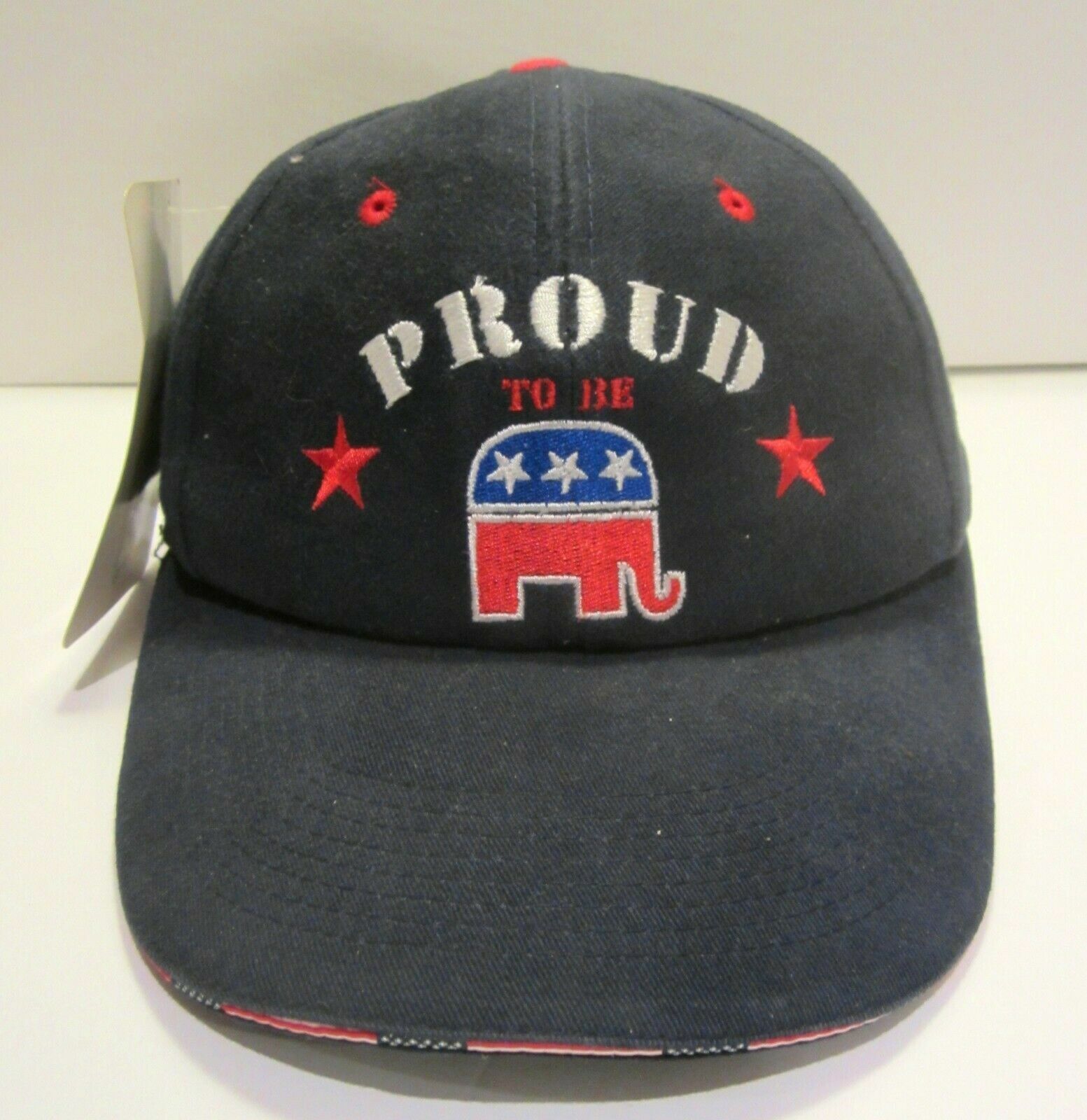 Baseball Cap Hat PROUD TO BE REPUBLICAN VOTE Unisex Adjustable  Made USA