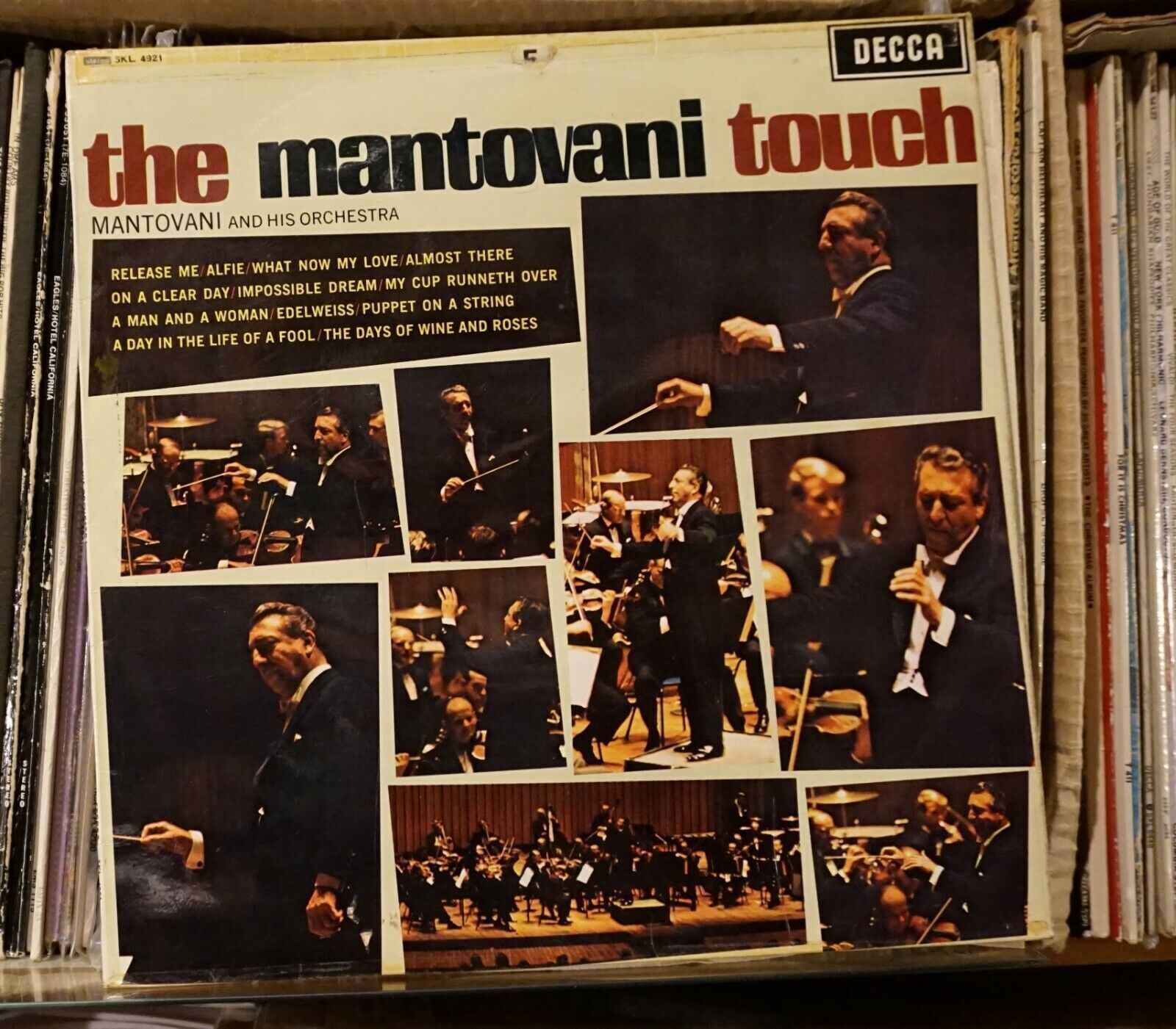 The Mantovani Touch - Mantovani Decca SKL 4921 LP Album