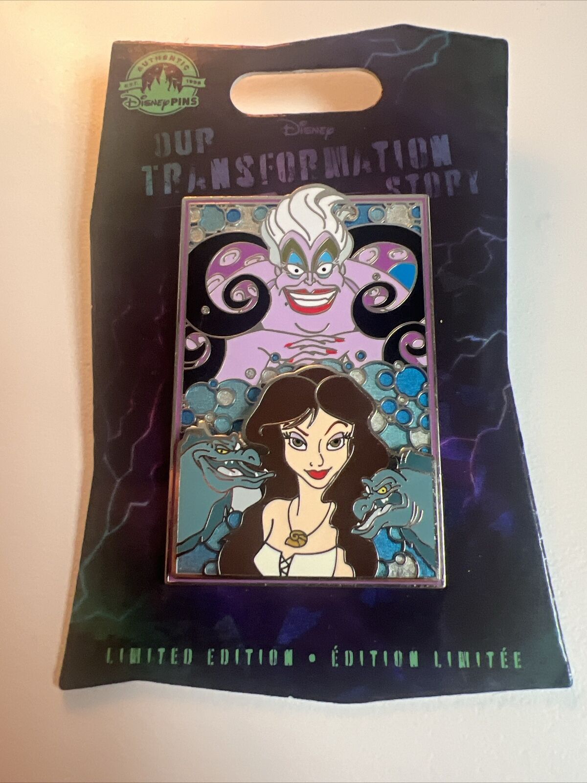 Disney Parks URSULA VANESSA Our Transformation Story The Little Mermaid Pin LE