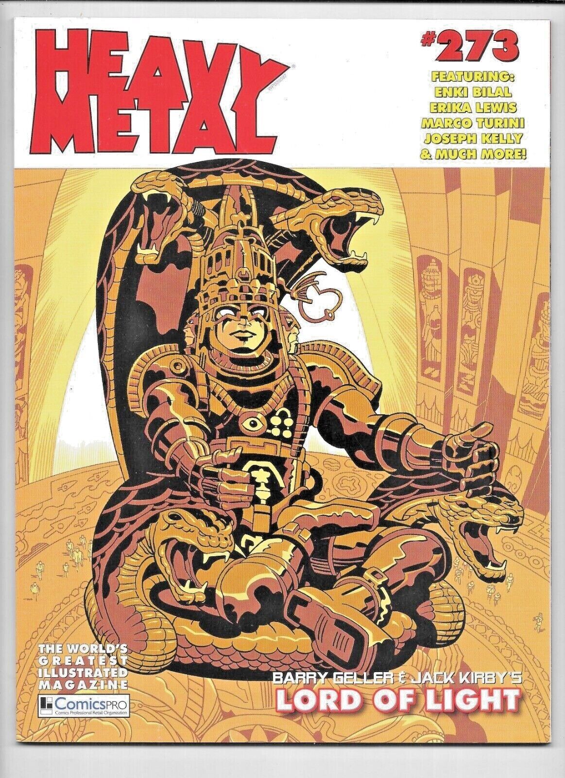 Heavy Metal Magazine #273 Comicspro 2015 Limited Ed (500) Kirby VF 1977 Series 