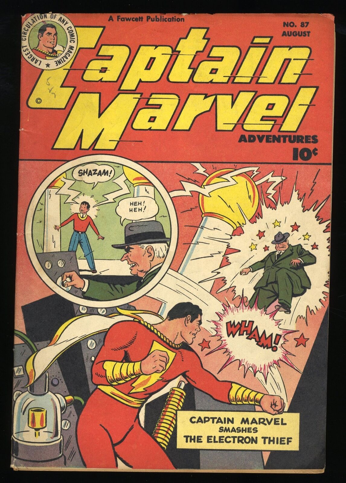 Captain Marvel Adventures #87 FN- 5.5 Fawcett 1948