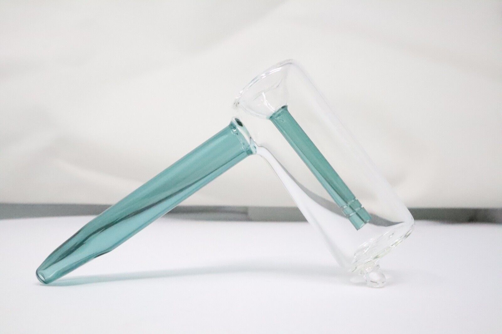 GRAV® HAMMER BUBBLER - LAKE GREEN COLORED GLASS PIECE