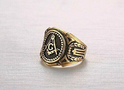 High Ranking Illuminati Freemason Eye Ring Antique Vintage Metaphysical