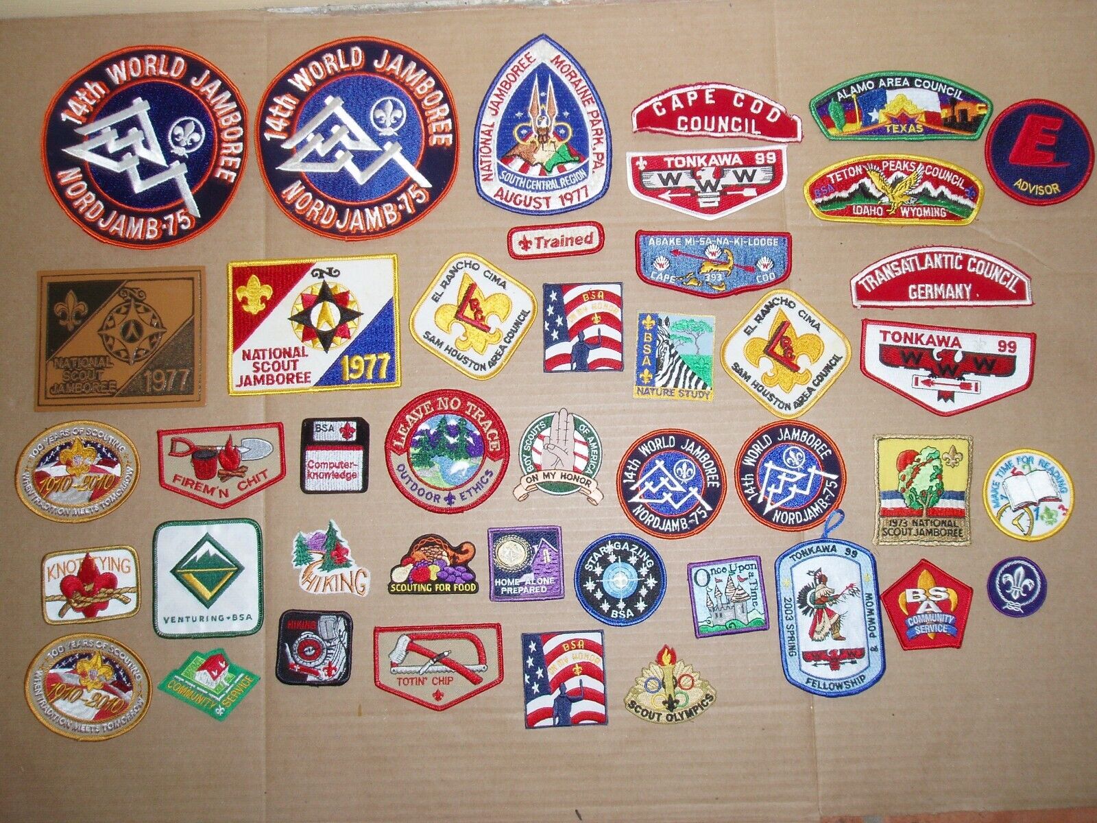 BSA Boy Scouts Patches Vintage BSA Boy Scout Patch Vintage Lot