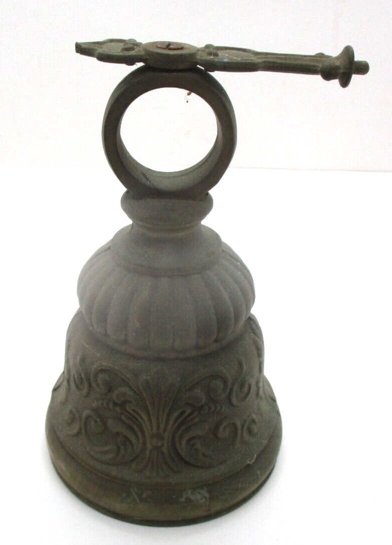 Antique Bronze Hunting Bell ? Damaged